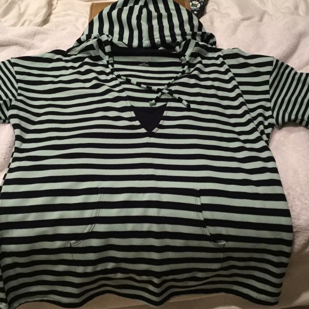 Motherhood nursing hooded sweatshirt worn once